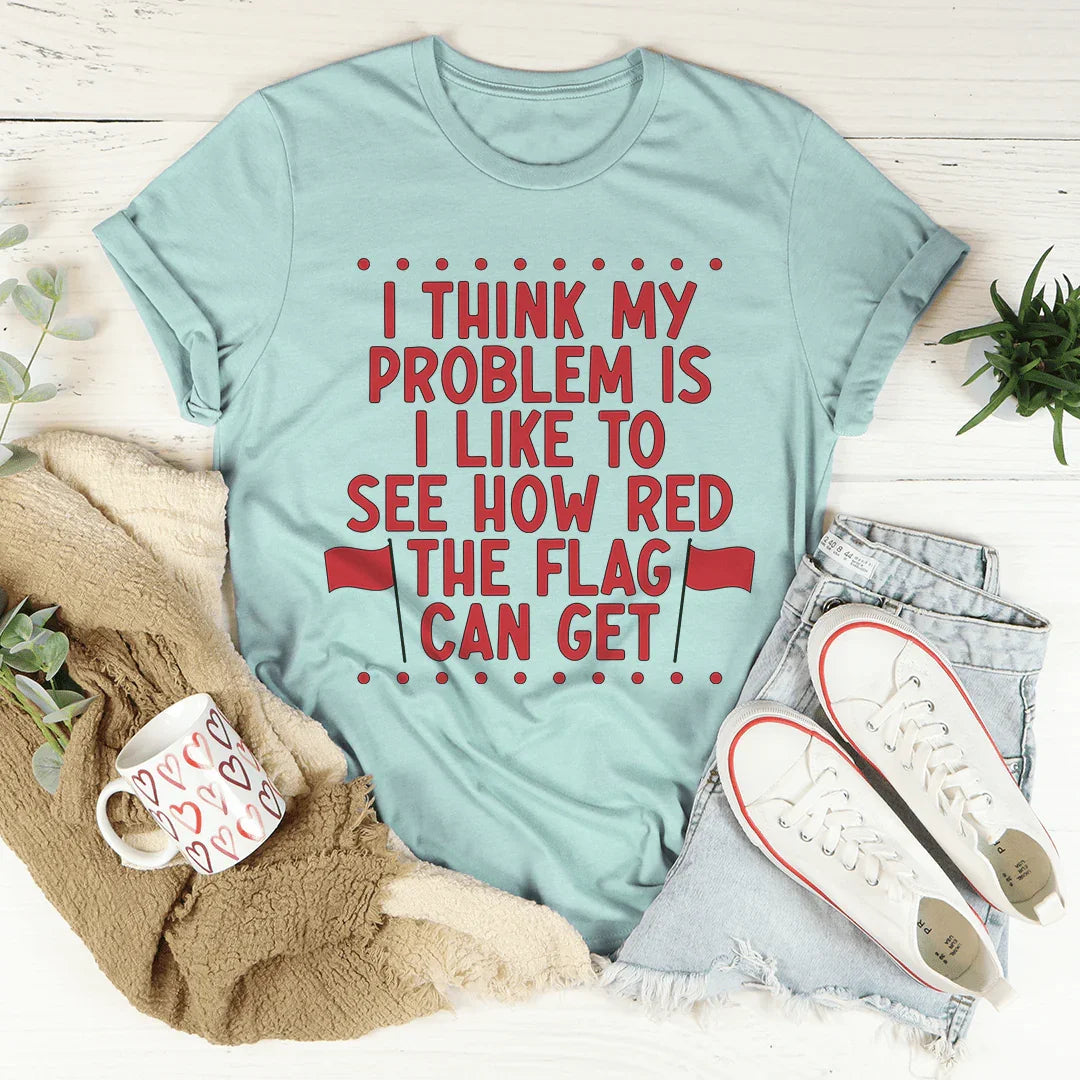 Red Flag Tee - Premium Comfort T-Shirt