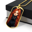 Charming Cat Lover's Necklace - Red Haired Lady Jewelry - Korvel