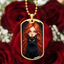 Charming Cat Lover's Necklace - Red Haired Lady Jewelry - Korvel