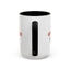 Artistic Cat Red Hot Coffee Mug - Unique Design
