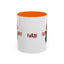 Artistic Cat Red Hot Coffee Mug - Unique Design
