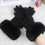 Red Winter Touchscreen Gloves for Women - Comfortable & Stylish