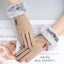 Red Winter Touchscreen Gloves for Women - Comfortable & Stylish