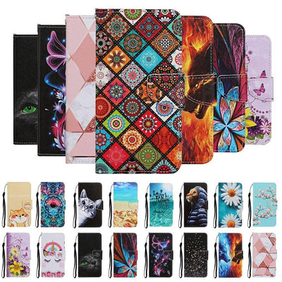 Étui portefeuille en cuir premium pour la série Xiaomi Redmi