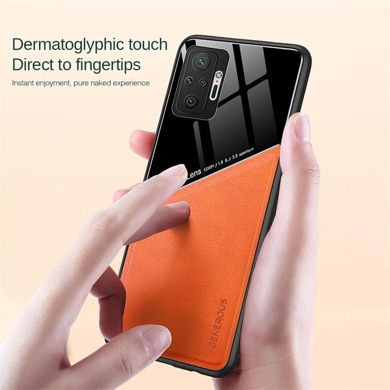 Luxury Leather Case for Xiaomi Redmi Note 10/11 Series