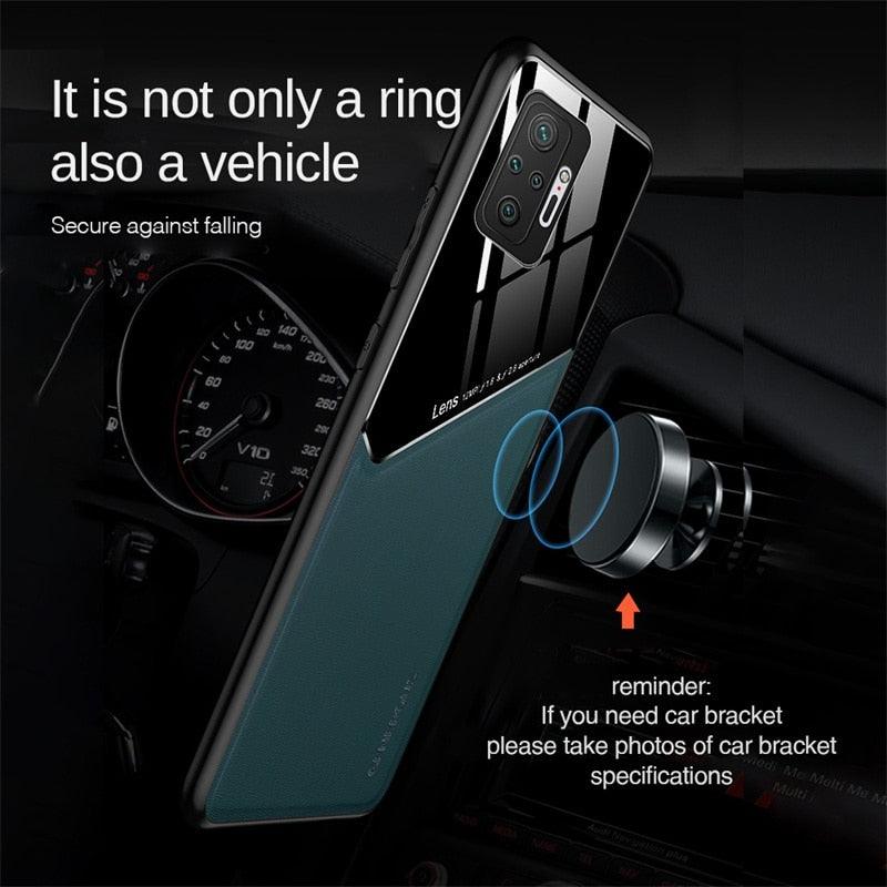 Luxury Leather Case for Xiaomi Redmi Note 10/11 Series