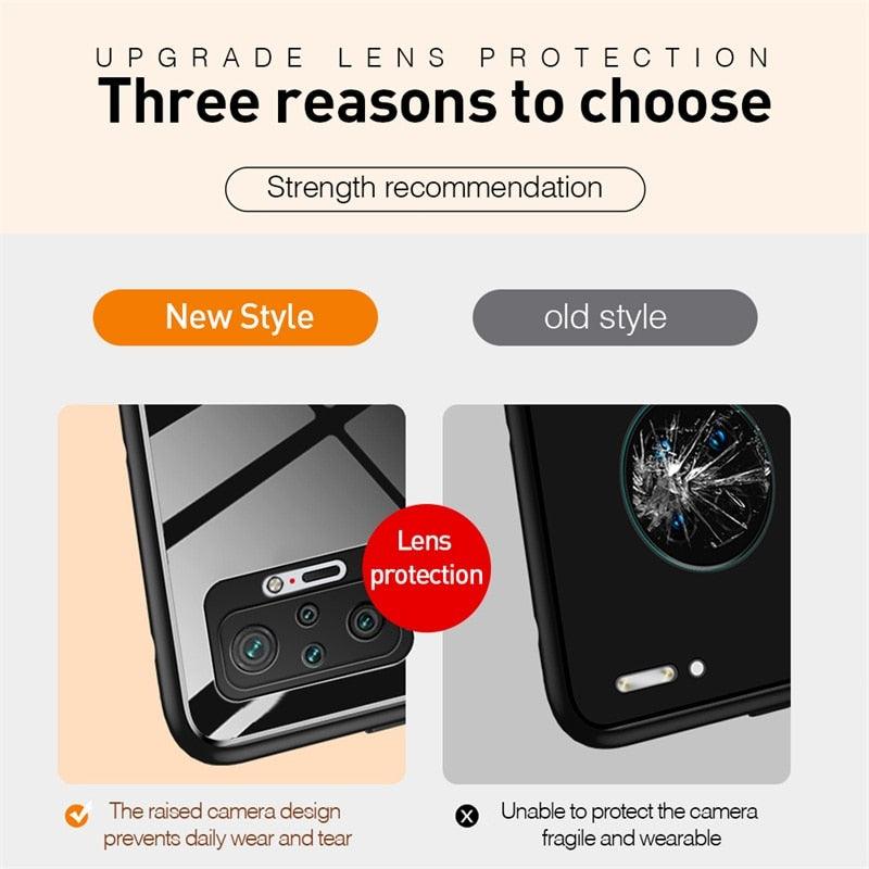 Luxury Leather Case for Xiaomi Redmi Note 10/11 Series