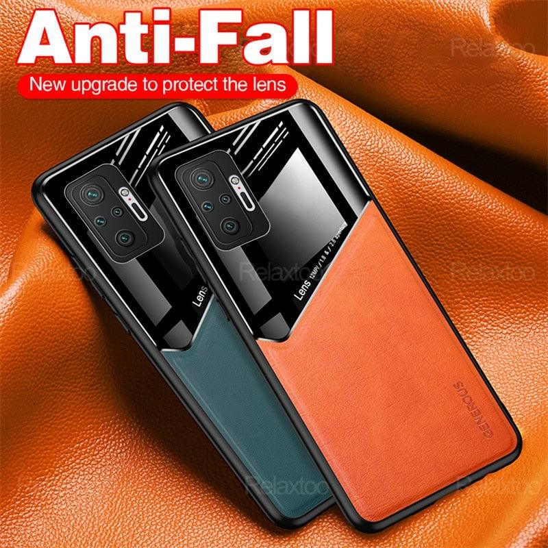 Luxury Leather Case for Xiaomi Redmi Note 10/11 Series