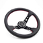 SPDZ1 Premium Red Stitch Steering Wheel - Korvel