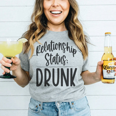 Camiseta de estado civil borracho