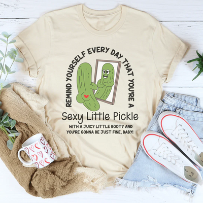 Recuérdate todos los días que eres un pequeño pepinillo sexy