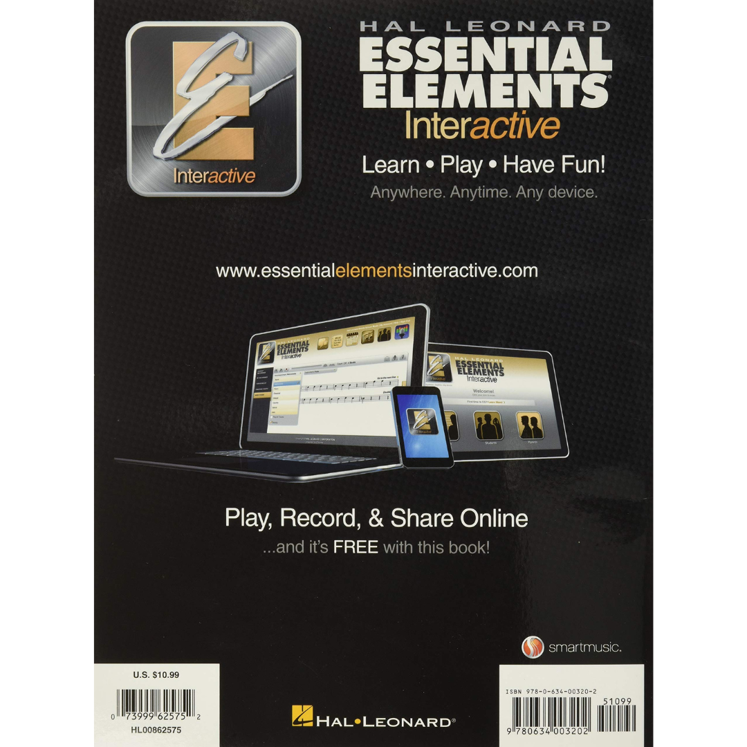 Essential Elements 2000: Complete Band Method for B Flat Trumpet - Book 1 (Spiral Edition) - Korvel