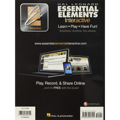 Essential Elements 2000: Complete Band Method for B Flat Trumpet - Book 1 (Spiral Edition) - Korvel