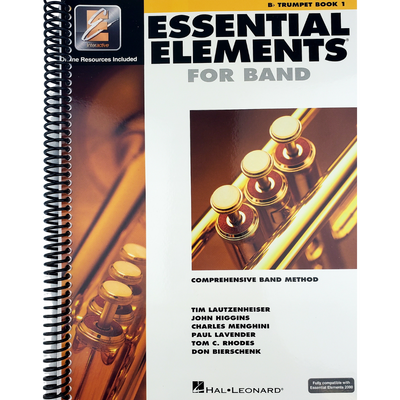 Essential Elements 2000: Complete Band Method for B Flat Trumpet - Book 1 (Spiral Edition) - Korvel