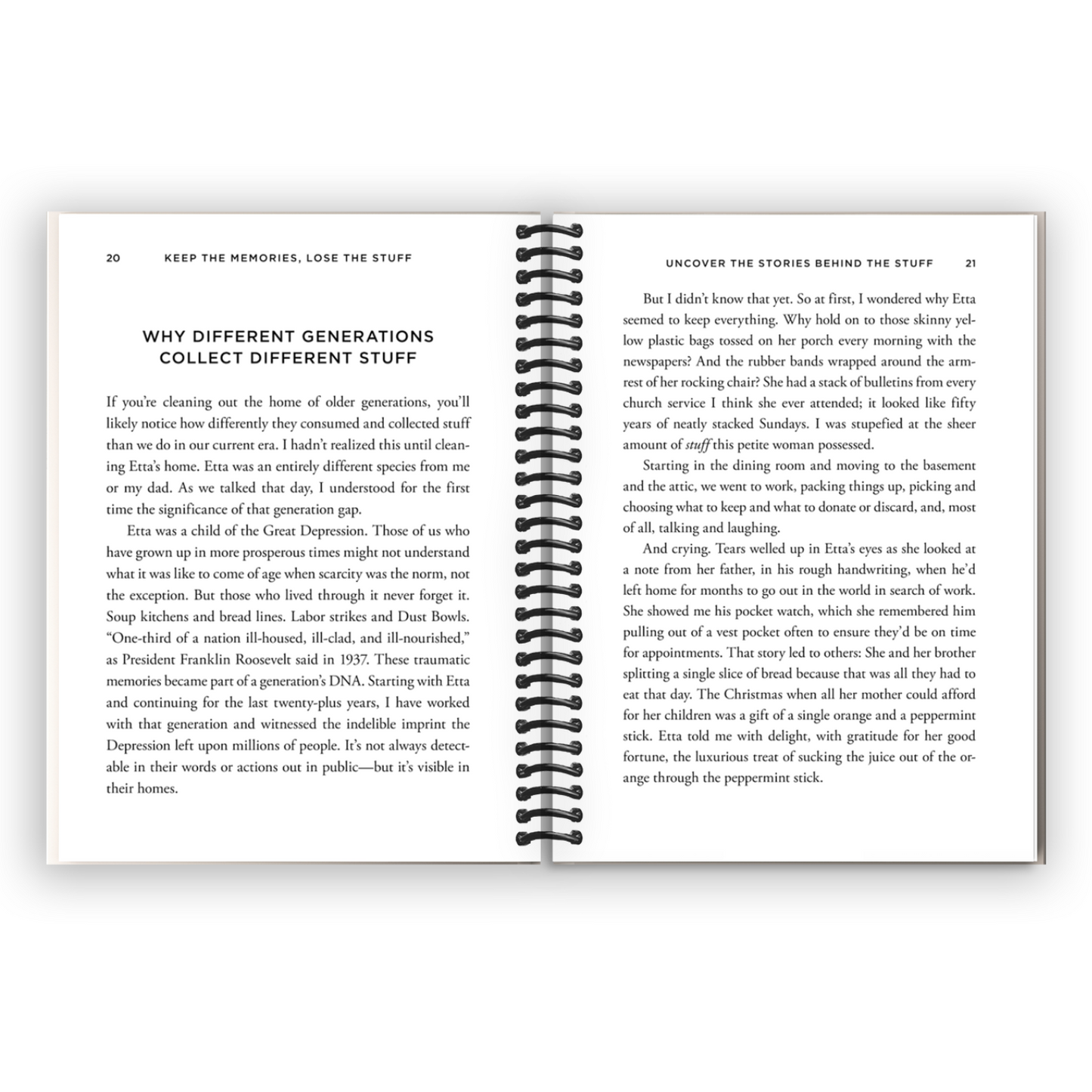 Keep the Memories, Lose the Stuff: Declutter, Downsize, and Move Forward with Your Life (Spiral Bound) - Korvel