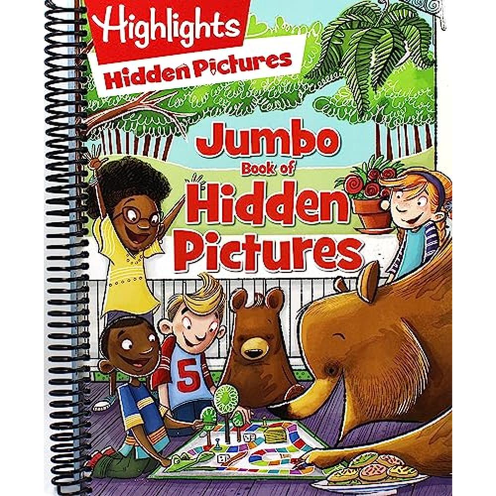 Jumbo Book of Hidden Pictures (Highlights Jumbo Books & Pads) (Spiral Bound) - Korvel