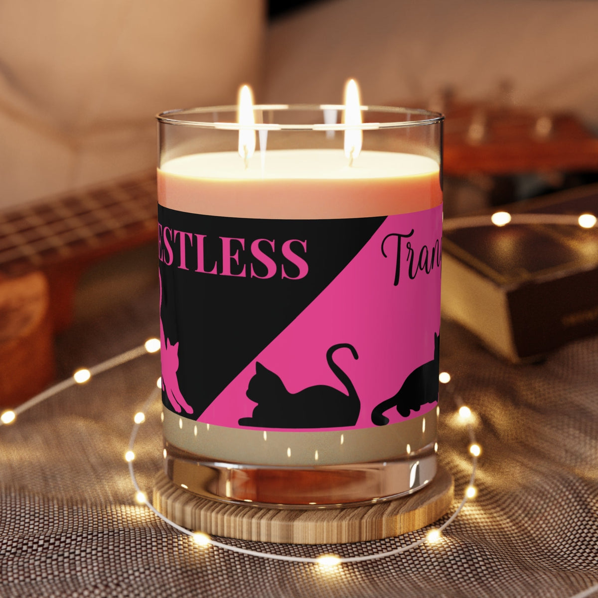 Restless Tranquility – Cat-Themed Scented Candle
