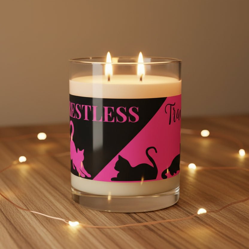 Restless Tranquility – Cat-Themed Scented Candle