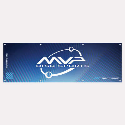 Bannière en vinyle MVP - 6' x 2'