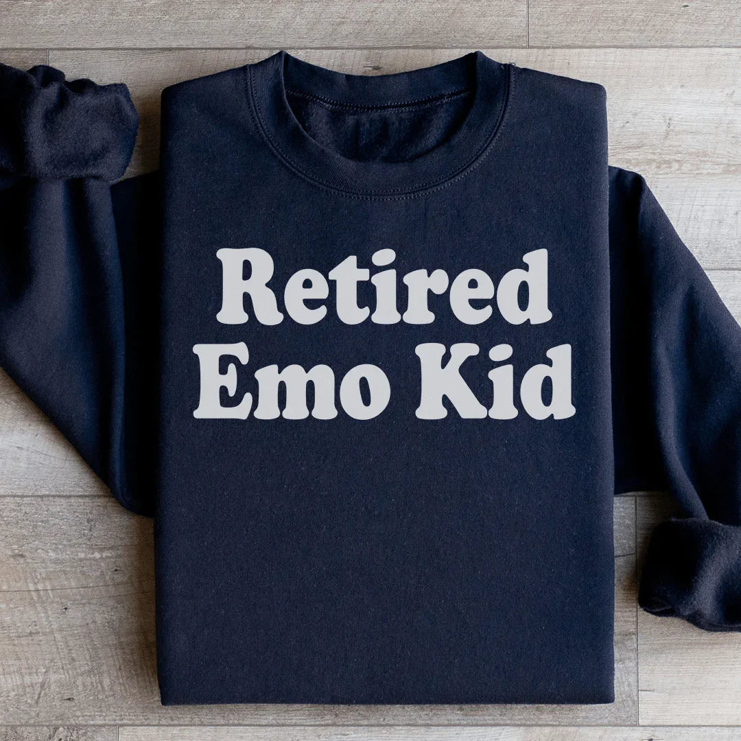 Sudadera de niño emo jubilado