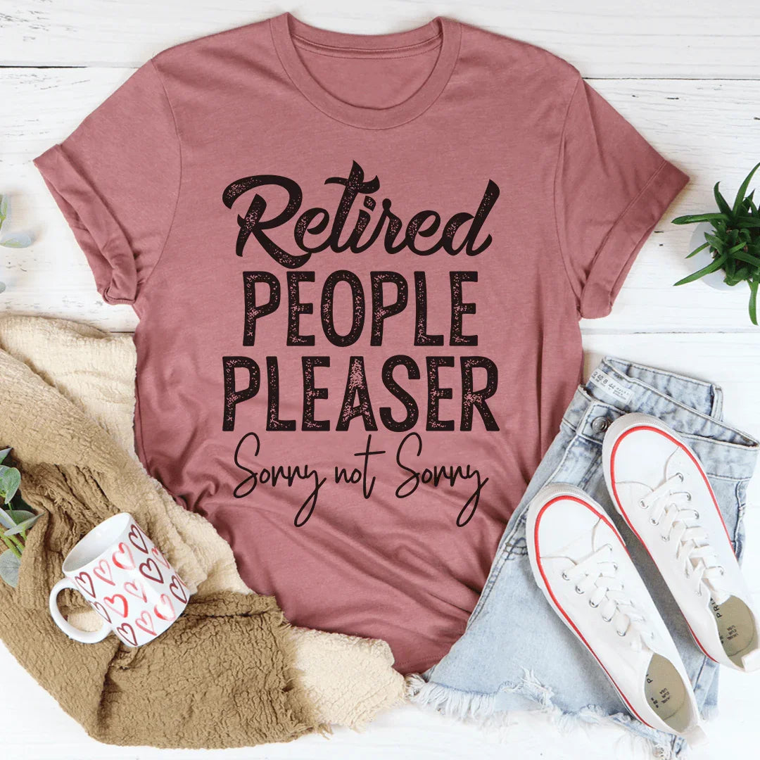 Retired People Pleaser Tee - Korvel