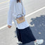 Retro fashion versatile women's bag, shoulder crossed, carrying high-end nylon dumpling bag - Korvel