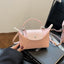 Retro fashion versatile women's bag, shoulder crossed, carrying high-end nylon dumpling bag - Korvel