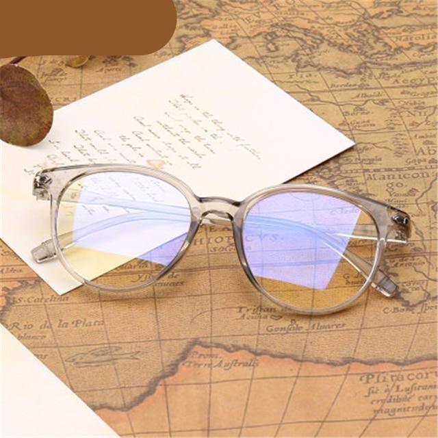 Lunettes élégantes anti-lumière bleue pour confort et protection