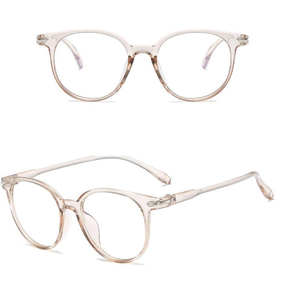 Lunettes élégantes anti-lumière bleue pour confort et protection