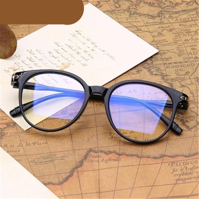 Lunettes élégantes anti-lumière bleue pour confort et protection