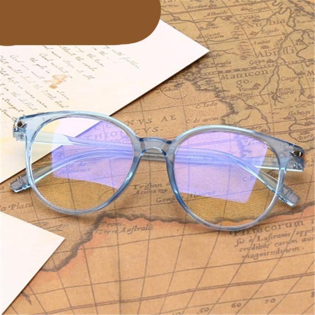 Lunettes élégantes anti-lumière bleue pour confort et protection