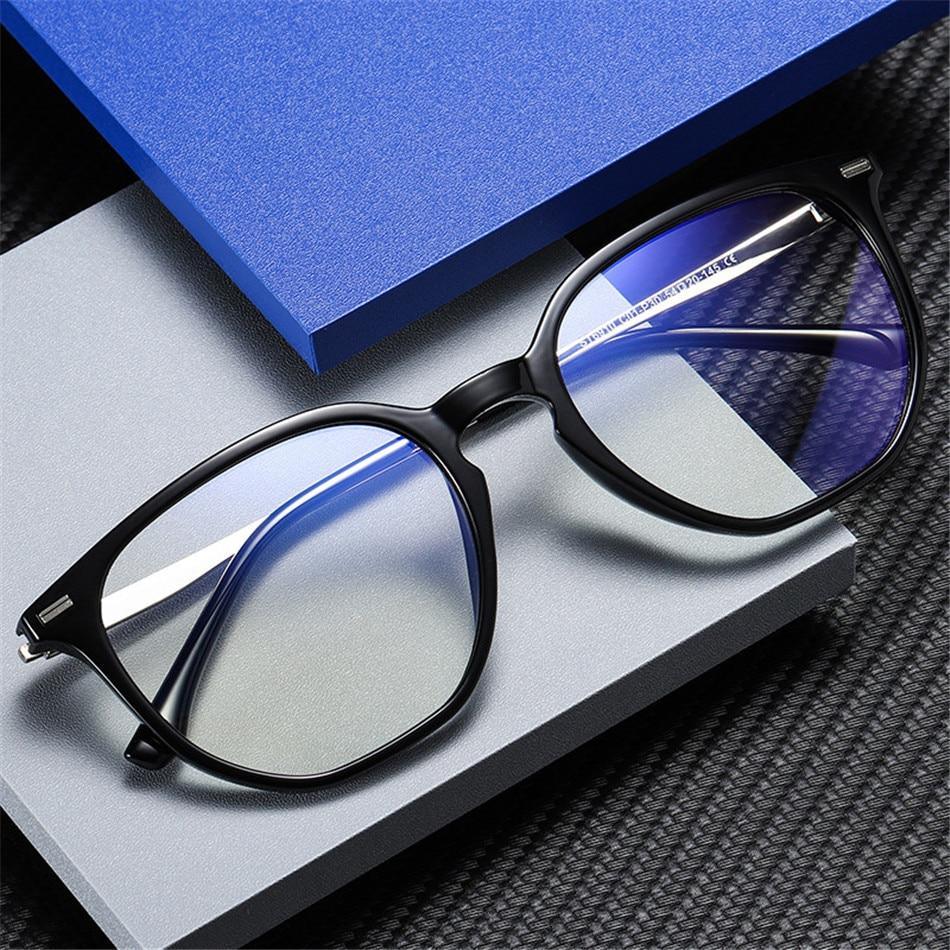 Lunettes élégantes anti-lumière bleue pour confort et protection