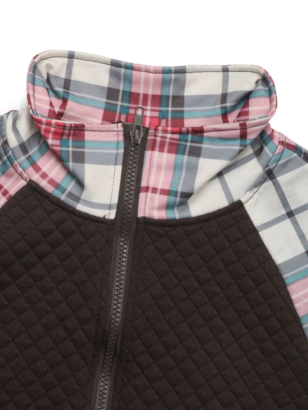 Retro patchwork retro texture pullover hoodie - Korvel