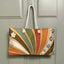 Chic Retro Paw Print Weekend Tote - Korvel