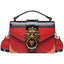 Retro PU handbag single shoulder crossbody small square bag crossbody bag - Korvel