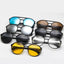 Lunettes de soleil polarisées rondes rétro élégantes pour hommes et femmes