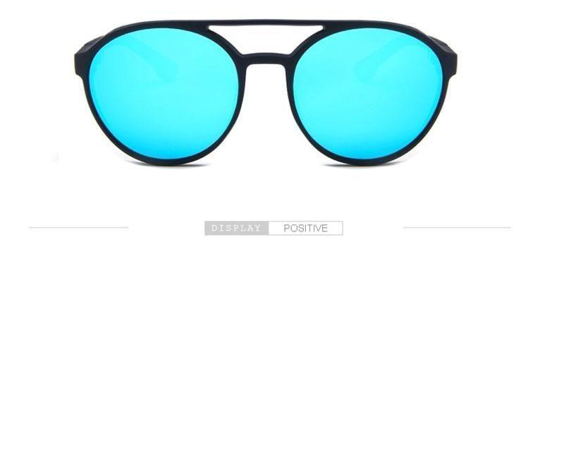 Lunettes de soleil polarisées rondes rétro élégantes pour hommes et femmes
