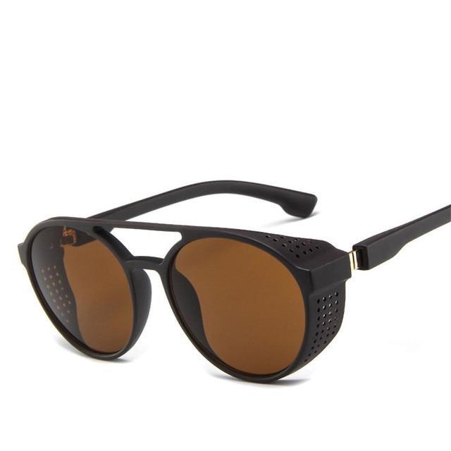 Lunettes de soleil polarisées rondes rétro élégantes pour hommes et femmes