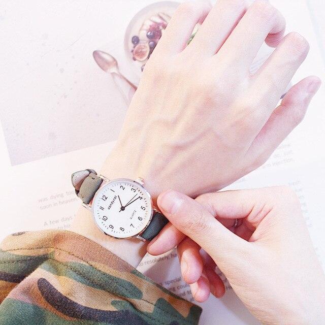 Reloj de Cuarzo Retro Elegante para Mujeres y Niñas