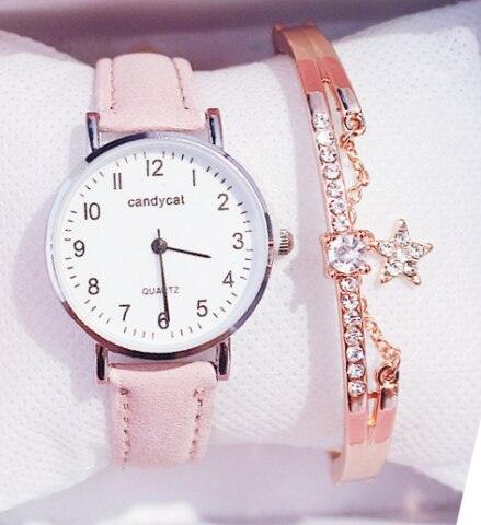 Reloj de Cuarzo Retro Elegante para Mujeres y Niñas