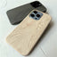 Coque de téléphone en bois rétro premium pour iPhone