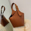Retro Women's Bag Fashion Casual Bag Portable Water Bucket Bag Red Crossbody Women's Bag - Korvel