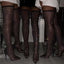 Bottes Élégantes Au-Delà Du Genou Pour Femmes