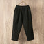 Pantalones de Algodón y Lino Casual Lucyever para Mujeres