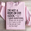 Rie Or Die Chick Sweatshirt