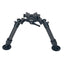 Bipied en fibre de carbone Linkogear HB-C05M - Compatible Arca et Picatinny