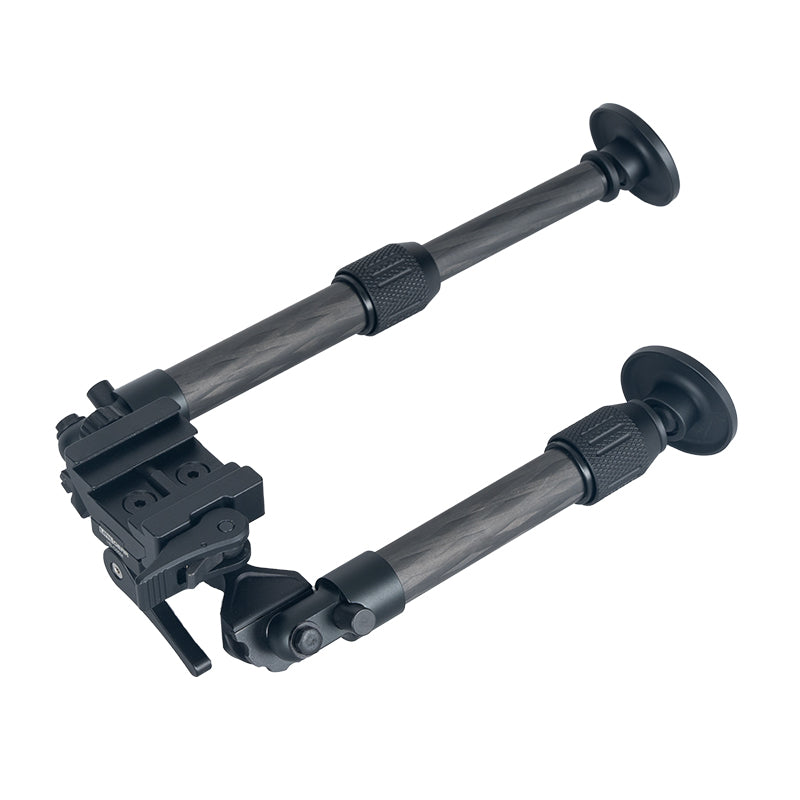 Bipied en fibre de carbone Linkogear HB-C05M - Compatible Arca et Picatinny