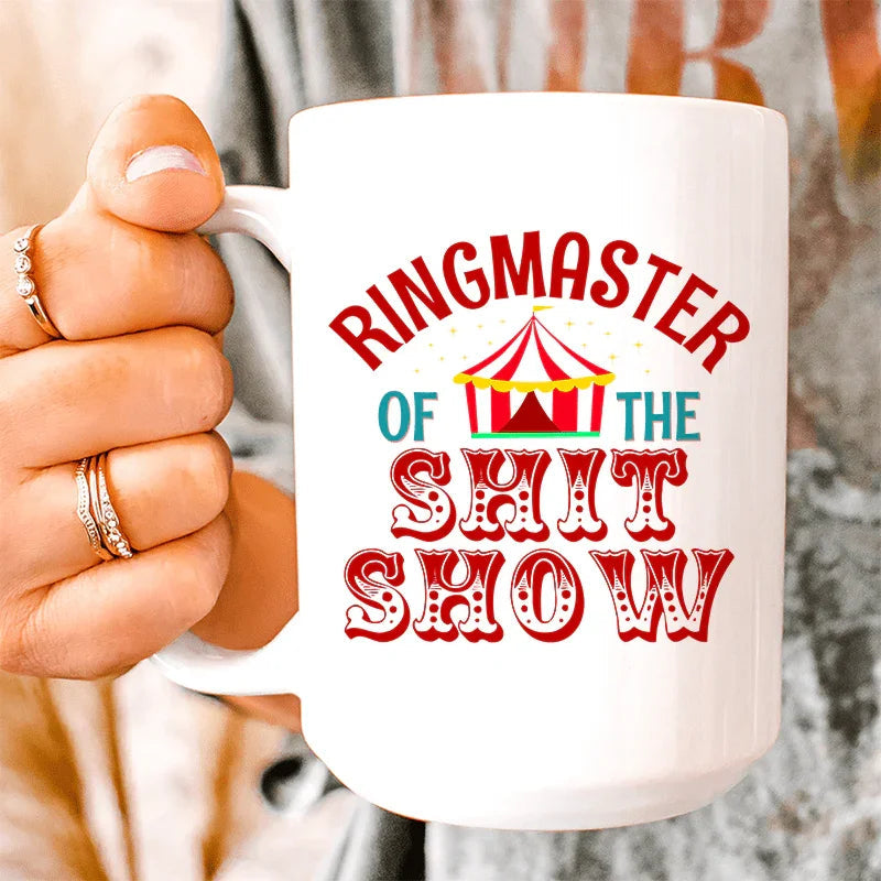Maître de la Fête en Folie Tasse en Céramique - 15 oz