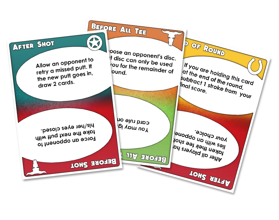 Juego de Cartas RIPT Showdown Disc Golf
