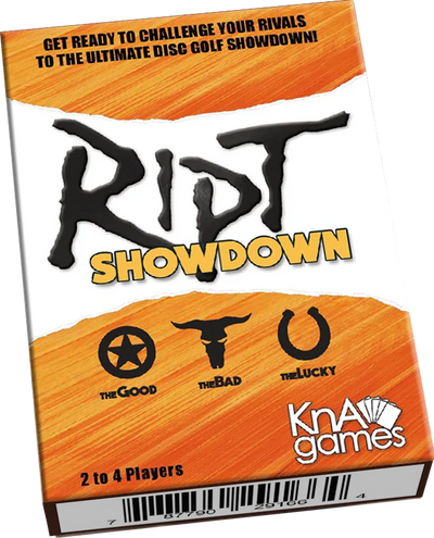 Juego de Cartas RIPT Showdown Disc Golf